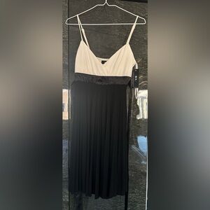 BCX Black and Ivory Dress in size small - new with tags!